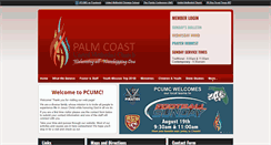 Desktop Screenshot of palmcoastumc.org